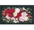 Полотенце Этель Flowers 40x73 см, 100% хлопок, саржа 190 г/кв.м 4645845 1