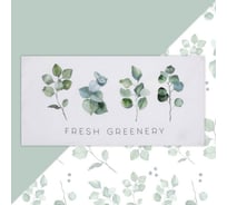 Полотенце Этель Eucalyptus 70x146±2 см, 100% хлопок 160 г/кв.м 5472925
