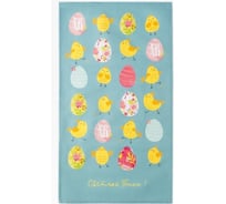 Полотенце Этель Пасхальные цыплята 40x73 см, 100% хлопок, саржа 190 г/кв.м 4778284