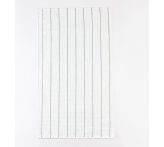 Полотенце Этель Green classic 40x70 см, 100% хлопок, вафля 5511222 1