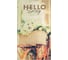 Полотенце Этель Hello 40x73 см, 100% хлопок, саржа 190 г/кв.м 5423044 1