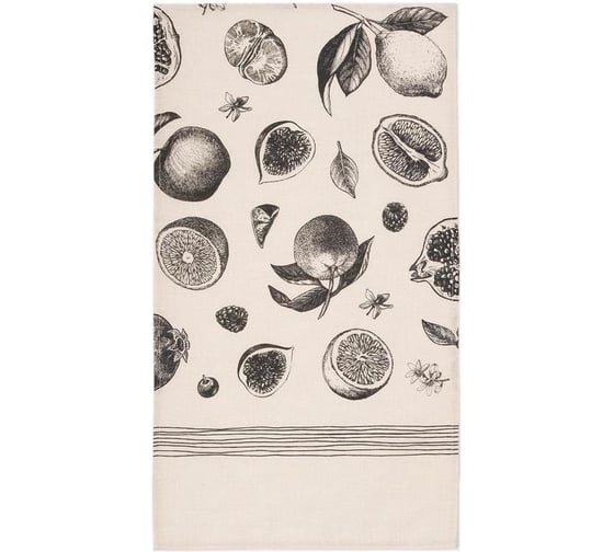 Полотенце Этель Healthy life 40x70 см, 100% хлопок, репс 210 г/кв.м 4645882