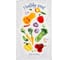 Набор полотенец кухонных Доляна Love vegan 35x60 см 4 шт, 100% хлопок 5423119 5