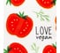 Набор полотенец кухонных Доляна Love vegan 35x60 см 4 шт, 100% хлопок 5423119 7