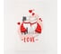 Полотенце Этель Cat's love 40x73 см, 100% хлопок, саржа 190 г/кв.м 5482305 1
