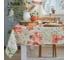 Скатерть Доляна Маки 180x147 см, 100% хлопок, рогожка 160 г/кв.м 4645815 1