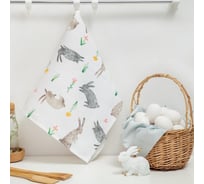 Полотенце Доляна Fluffy bunnies 35x60 см 100% хлопок, 164 г/кв.м 5538633