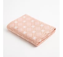 Полотенце вафельное Экономь и Я банное Крестики 80x150 см, розовый,120 г/кв.м, 100% хлопок 5505678