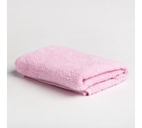 Полотенце махровое Экономь и Я 30x60 см, розовый, 100% хлопок, 320 г/кв.м 6957308