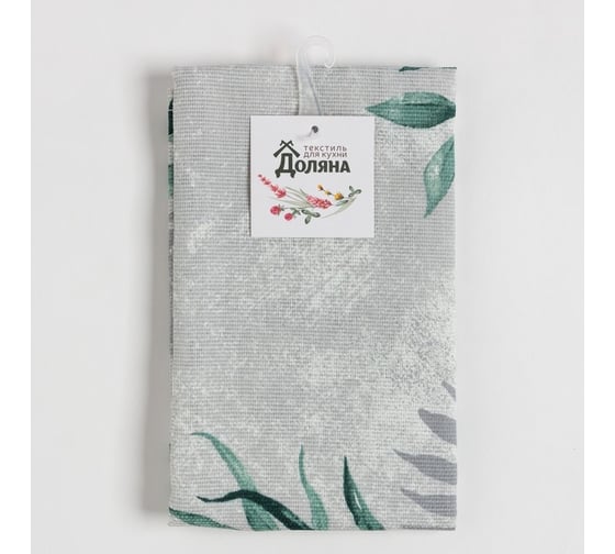 Полотенце Доляна Tropics 35x60 см 100% хлопок, 164 г/кв.м 7533960