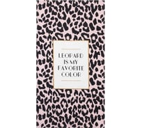 Полотенце Этель Leopard 40x73 см, 100% хлопок, саржа 190 г/кв.м 5423079