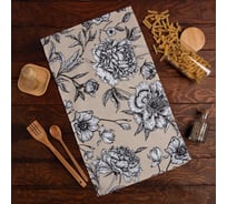 Полотенце Доляна Blooming garden 35x60 см 100% хлопок, 164 г/кв.м 7533952