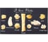 Полотенце Этель Pasta 40x73 см, 100% хлопок, саржа 190 г/кв.м 5423076 1