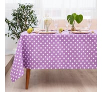 Скатерть Доляна Спелая смородина 150x180 см, 100% хлопок, 165 г/кв.м 7731706