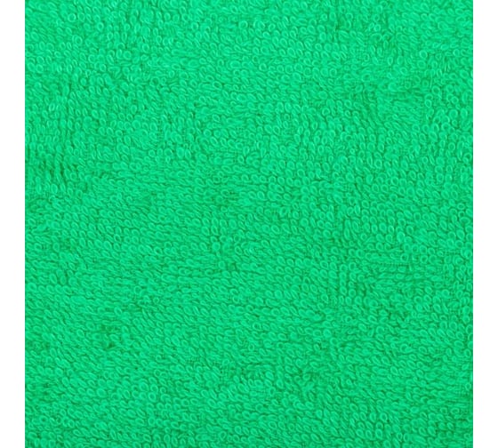 Полотенце махровое Экономь и Я 70x130 см, зеленый, 100% хлопок, 320 г/кв.м 6957335