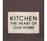 Полотенце Этель Kitchen 40x73 см, серый, 100% хлопок, саржа 220 г/кв.м 7865987 3
