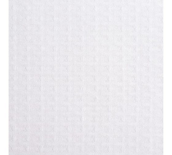 Полотенце вафельное Экономь и Я банное 80x150 см, белый, 100% хлопок, 200 г/кв.м 7089715