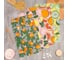 Набор полотенец кухонных Доляна Citrus mix 35x60 см 4 шт, 100% хлопок 7516057 1