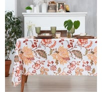 Скатерть Доляна Летние цветы 145x180 см, 100% полиэстер 7797362