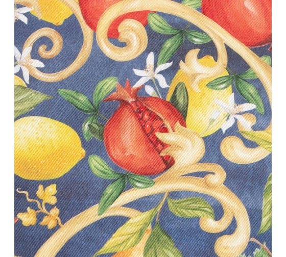 Полотенце Этель Southern fruits 40x73 см, 100% хлопок, саржа 190 г/кв.м 7587352