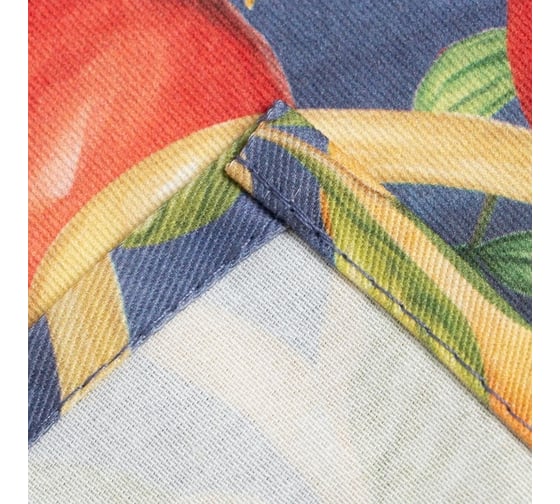 Полотенце Этель Southern fruits 40x73 см, 100% хлопок, саржа 190 г/кв.м 7587352