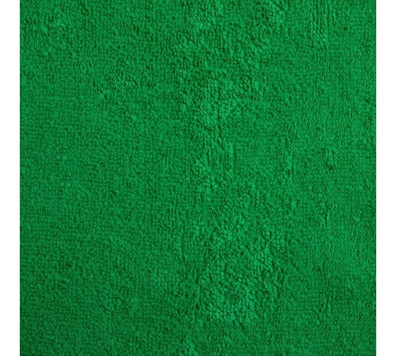 Полотенце махровое Экономь и Я 50x90 см, зеленый, 100% хлопок, 320 г/кв.м 6957321