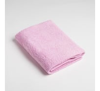 Полотенце махровое Экономь и Я 50x90 см, розовый, 100% хлопок, 320 г/кв.м 6957322