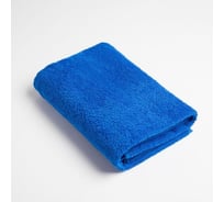 Полотенце махровое Экономь и Я 50x90 см, синий, 100% хлопок, 320 г/кв.м 6957326