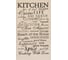 Полотенце Доляна Kitchen 35x60 см, 100% хлопок, вафля 160 г/кв.м 7690550 2