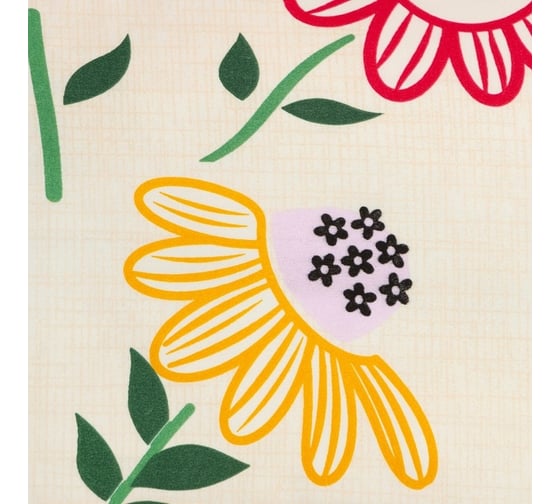 Комплект постельного белья Экономь и Я евро Summer 200x217см, 215x240 см, 50x70 см 2 шт, микрофайбер, 75 г/кв.м 7863312
