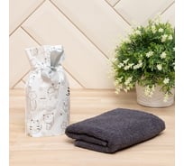Полотенце в мешочке Экономь и Я Котики 30x60 см, 100% хлопок, 320 г/кв.м 7502319