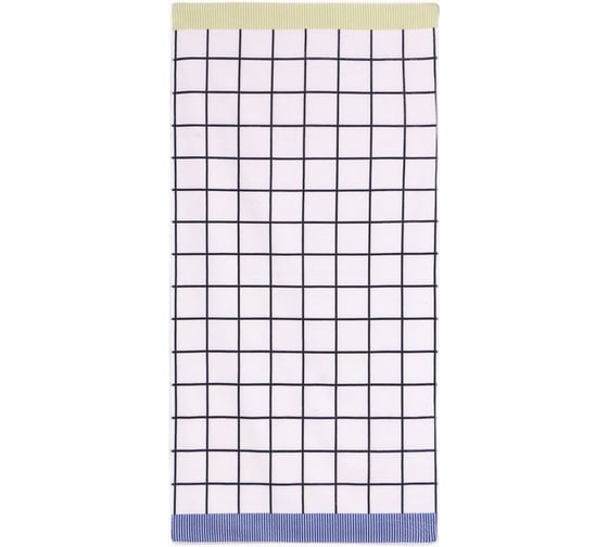 Полотенце пляжное Этель Kletka, 70x140 см, 250 г/кв.м, 100% полиэстер 9541831