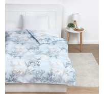 Пододеяльник Экономь и Я 1,5 спальный 147x210±3 Симфония голубой, 100% хлопок,бязь,100 г/кв.м 9622670