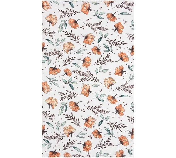 Полотенце Доляна Oleander 35x60 см, 100% хлопок, рогожка 164 г/кв.м 9215892