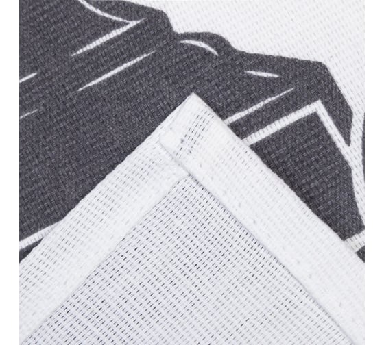 Кухонный набор Доляна из 2х полотенце Лучший муж, 36x60 см, 100% хлопок, 160 г/кв.м 9896211