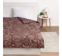 Пододеяльник Экономь и Я 1,5 спальный Барборис коричневый, 147x210±3 100% хлопок,бязь,120 г/кв.м 9482401