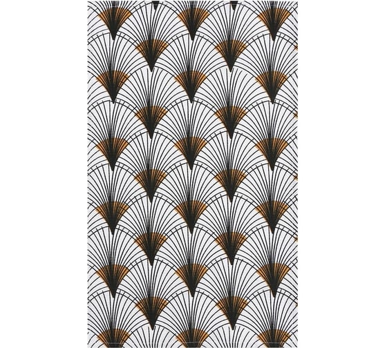 Полотенце Доляна Абстракция 28x46 см, 100% хлопок, вафля 160 г/кв.м 9485527
