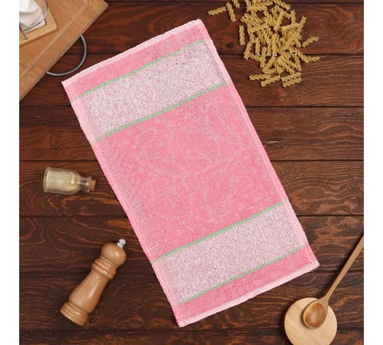 Полотенце кухонное Экономь и Я МИКС, 28x50±5 см, 220 г/кв.м, 100% хлопок 9499254