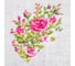 Набор полотенец кухонных Доляна Roses on linen 35x60 см 3 шт, 100% хлопок, рогожка 164 г/кв.м 9149327 3