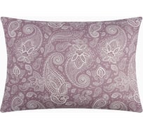 Наволочка Экономь и Я Огурцы сиреневый, 50x70 см 100% хлопок, бязь, 100 г/кв.м 9518188