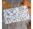 Полотенце Доляна Plant leaves 35x60 см, 100% хлопок, рогожка 164 г/кв.м 9322531 1