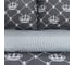 Комплект постельного белья Этель 1.5 спальный, Crown 143x215 см, 150x214 см, 70x70 см - 2 шт., бязь 4150392 5