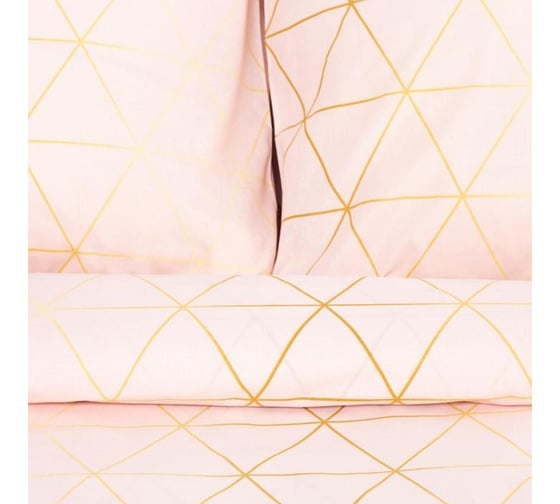 Комплект постельного белья Этель дуэт Real Beauty 143x215 см, 2 шт., 220x240 см, 70x70 см, 2 шт., поплин 125 г/м 5388950