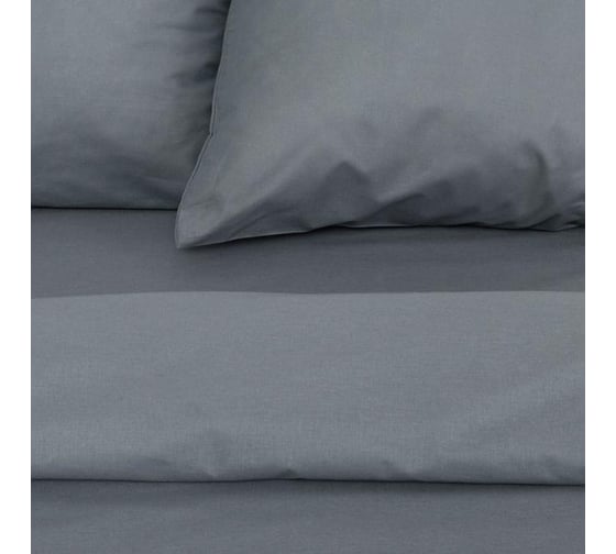 Комплект постельного белья Этель 2 спальный, Муссон 175x215, 200x220, 70x70 - 2 шт., поплин 125 г/м2 4484459