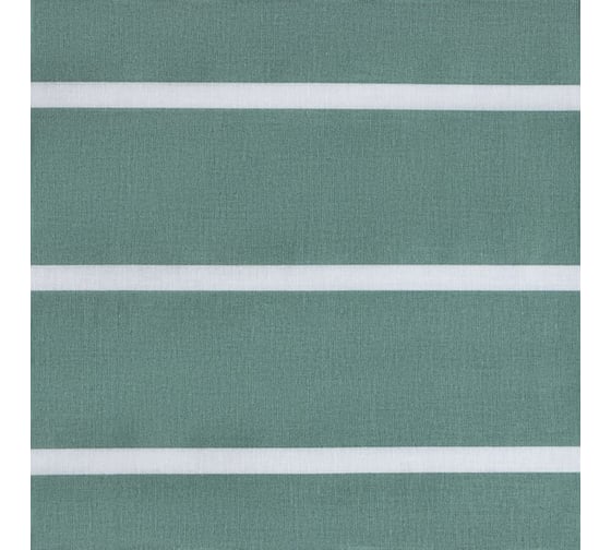 Комплект постельного белья Этель 1.5 спальный, Mint stripes 143x215 см, 150x214 см, 70x70 см - 2 шт., 100% хлопок, поплин 6632205