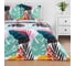 Комплект постельного белья Этель 1.5 спальный, Colored tropics (вид 1) 143x215 см, 150x214 см, 70x70 см, 2 шт., поплин 125 5418220 1