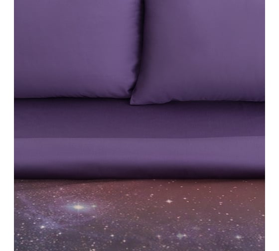 Комплект постельного белья Этель 2 спальный, Red planet 175x215 см, 220x240 см, 50x70 см - 2 шт., мако-сатин 4710610