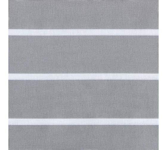 Комплект постельного белья Этель евро Gray stripes 200x217 см, 220x240 см, 70x70 см - 2 шт., 100% хлопок, поплин 6632215