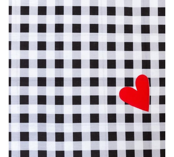 Комплект постельного белья Этель 1.5 спальный, Big love 143x215 см, 150x214 см, 70x70 см - 2 шт., бязь 5181632