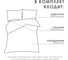 Комплект постельного белья Этель евро Полоса 200x217, 180x200x25, 50x70 см - 2 шт., цвет серый, 100% хлопок, бязь, 136 г/м² 5515487 3